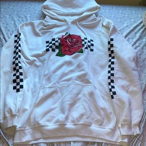 rose sweatshirt